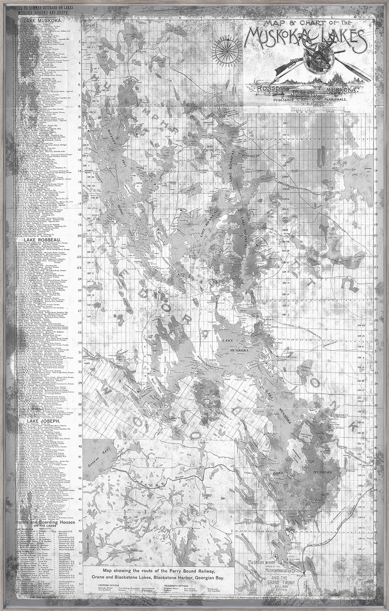 Map Muskoka Lakes – simplycottage