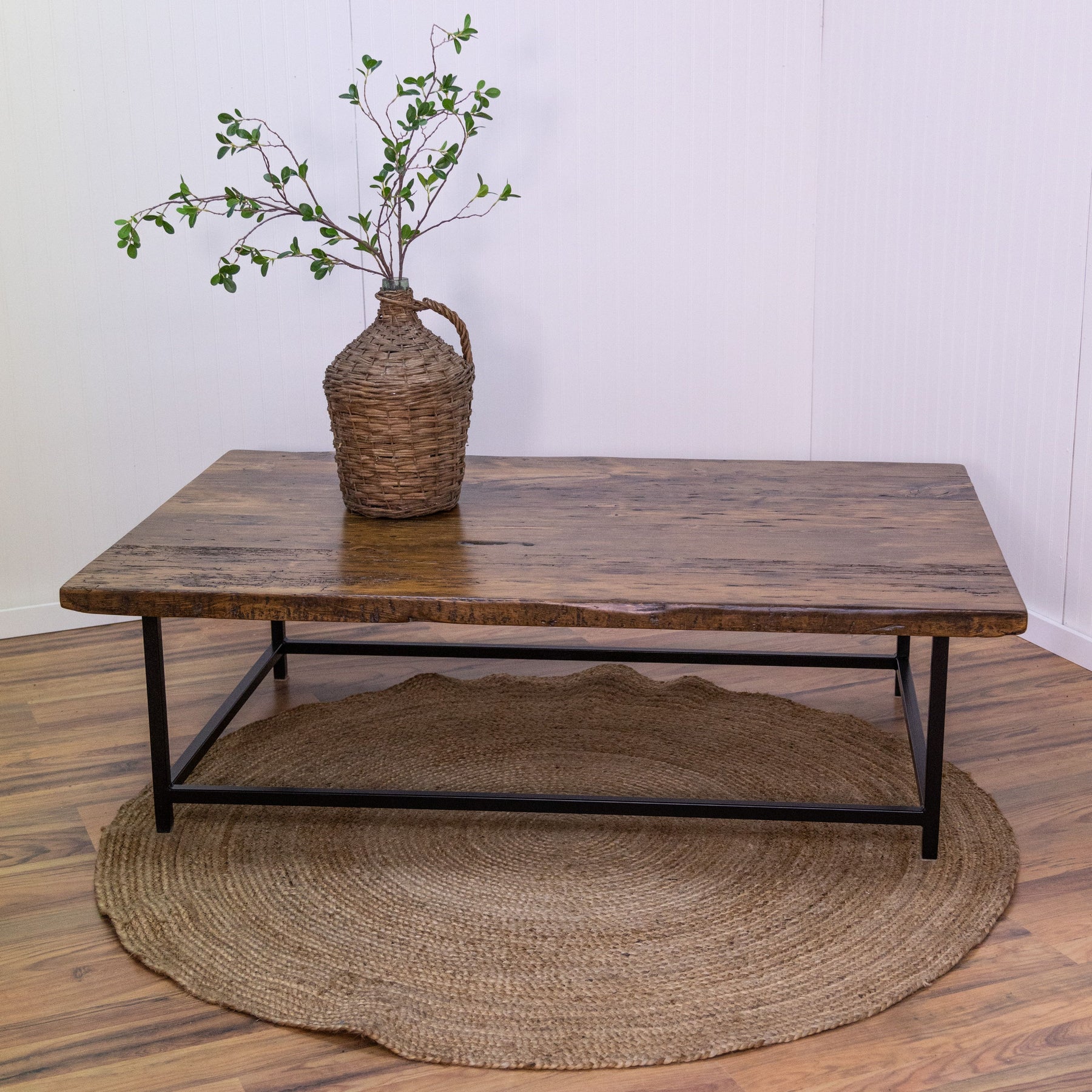 Metal Base Coffee Table simplycottage